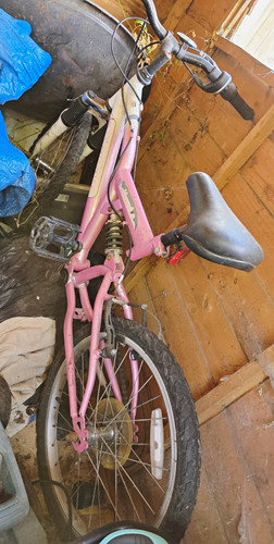 Girls pink kids - pink, bike