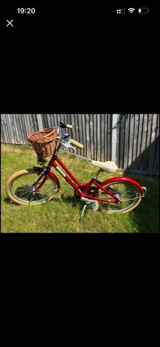 Girls creme bike beautiful - girls,