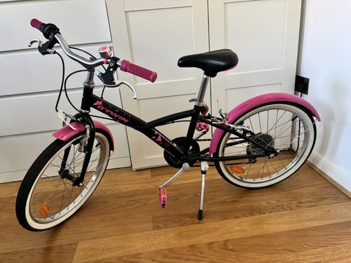 Girls bike black pink - girls', &